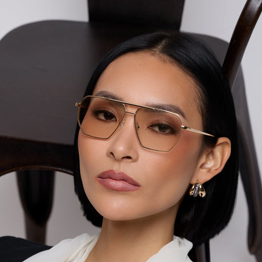 SMALL LONDON - GOLD/NUDE