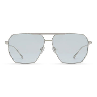 SMALL LONDON - SILVER/BLUE